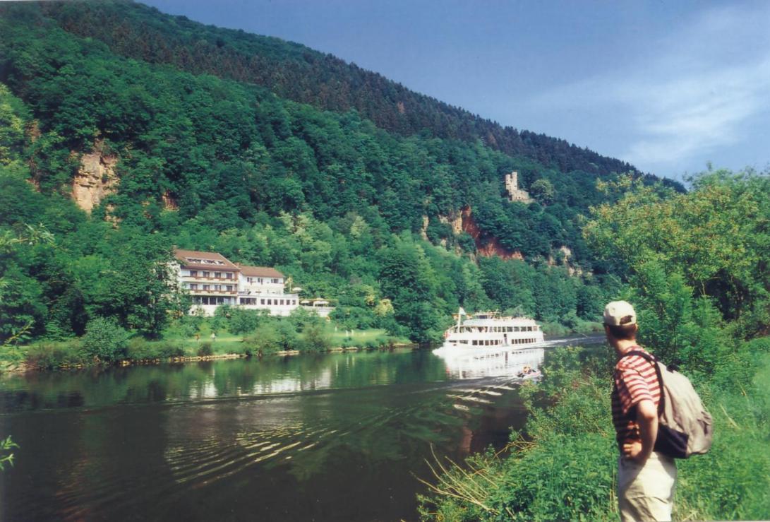 Vierburgeneck Hotel Neckarsteinach Exterior photo