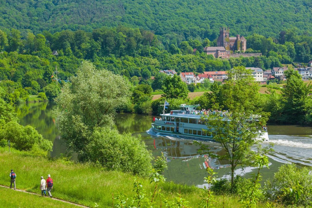 Vierburgeneck Hotel Neckarsteinach Exterior photo