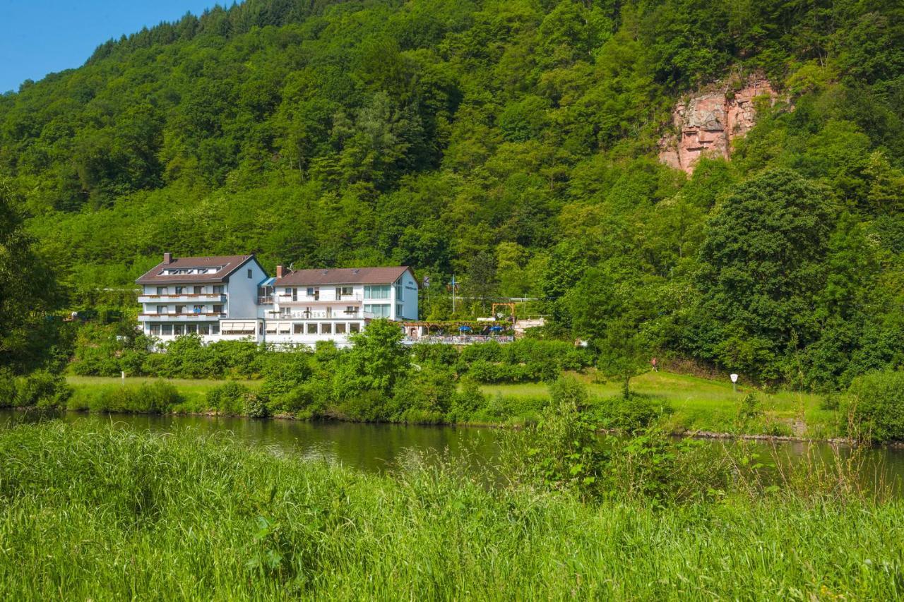 Vierburgeneck Hotel Neckarsteinach Exterior photo